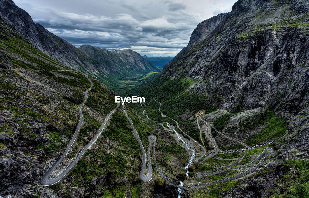 Landscape of norway, trollstigen.