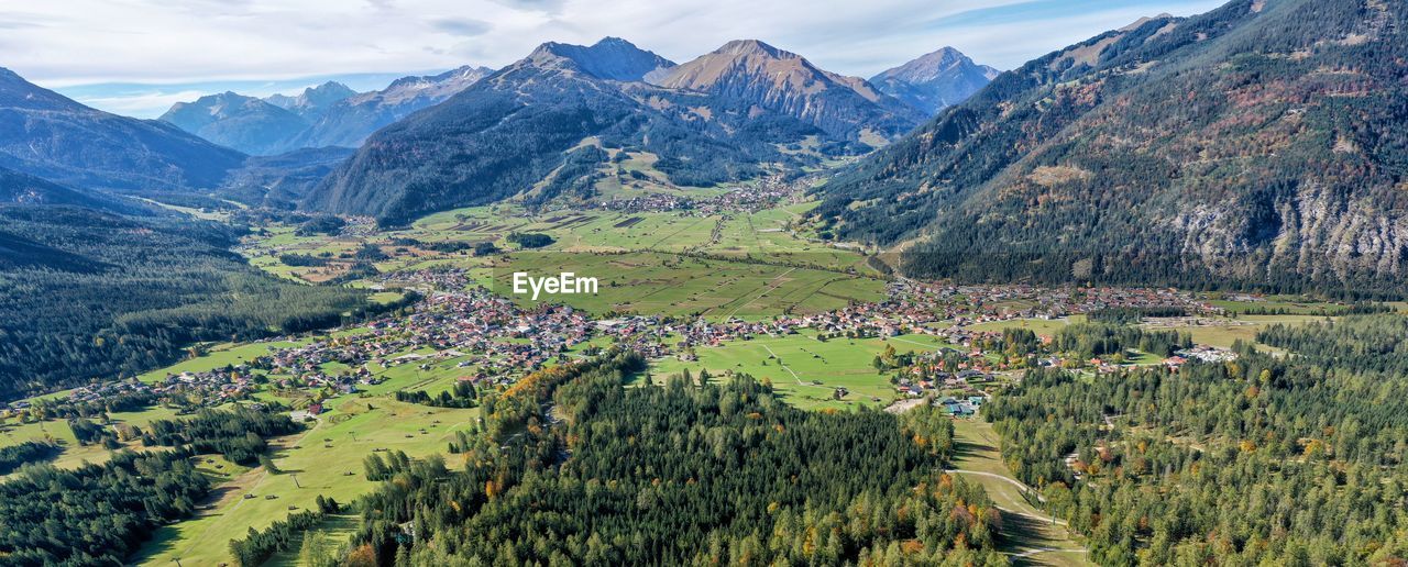 Ehrwald from above