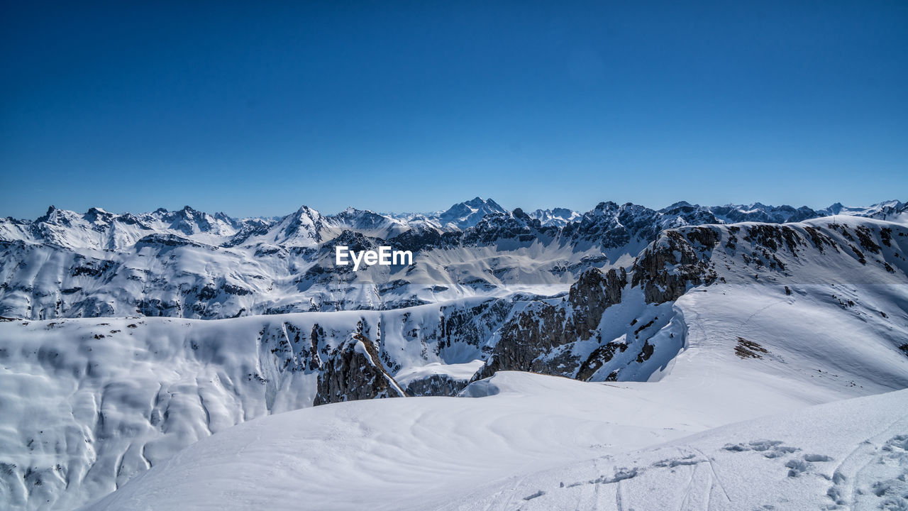 View from wösterspitze