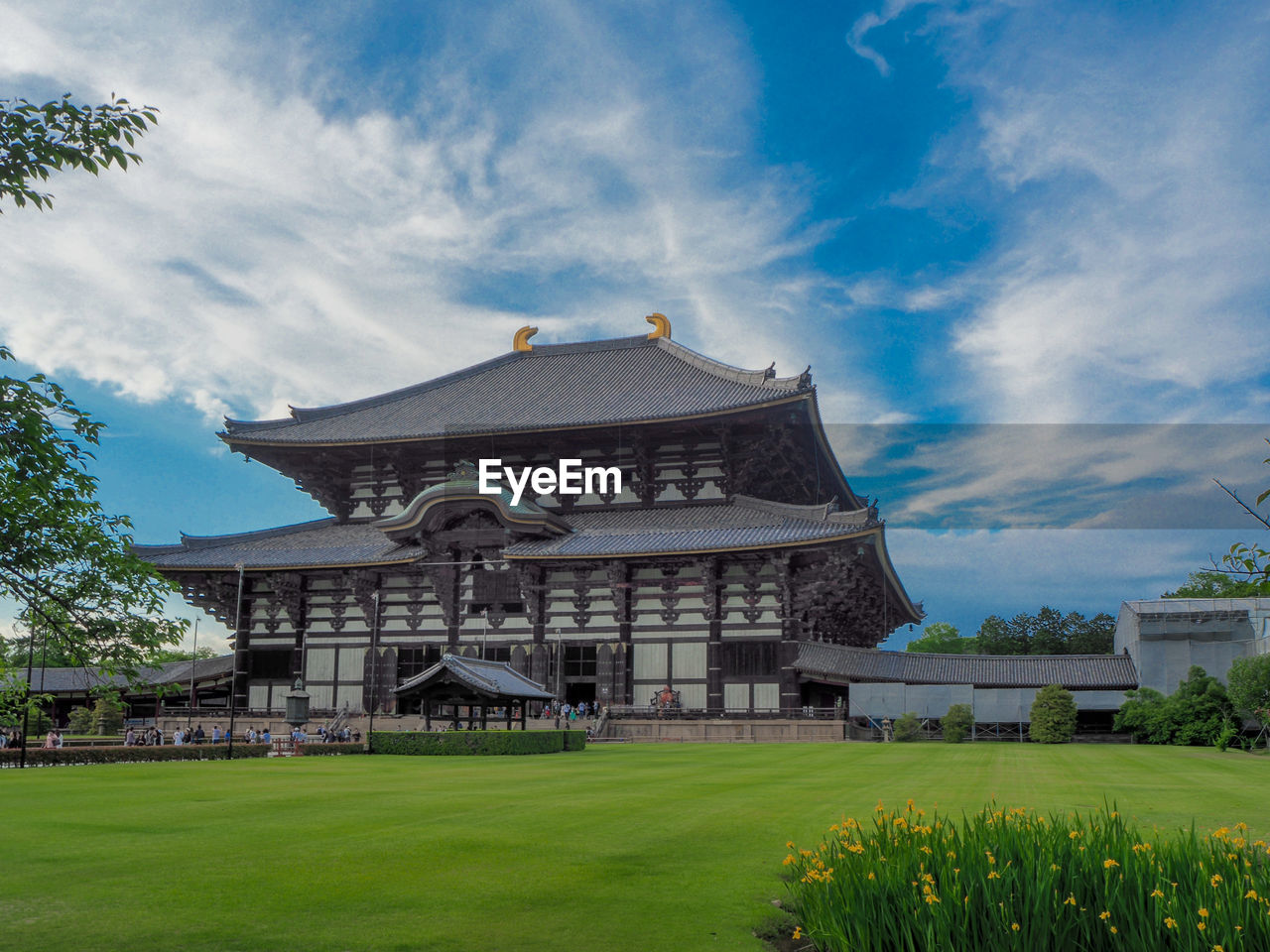 TRADITIONAL BUILDING AGAINST SKY