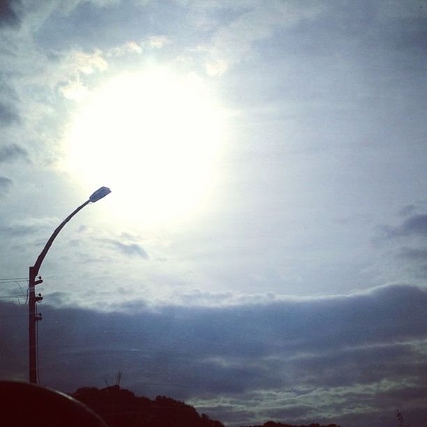 LOW ANGLE VIEW OF STREET LIGHT AGAINST SKY