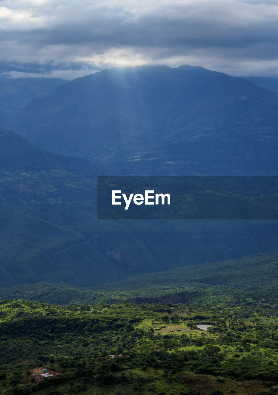 AERIAL VIEW OF LANDSCAPE AGAINST SKY