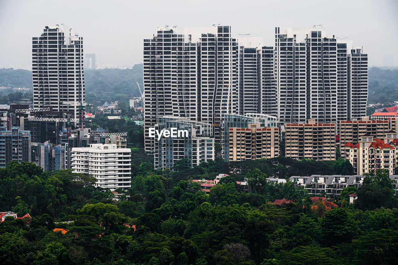 Buildings in city