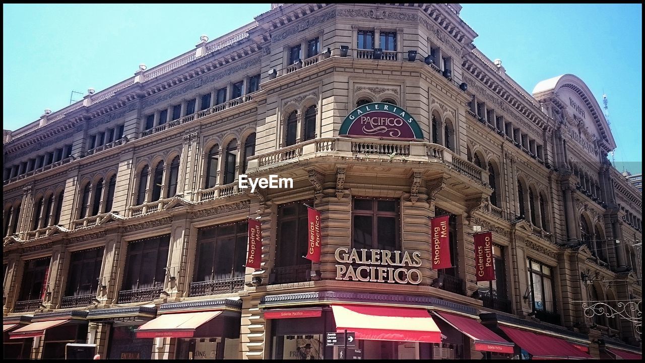 LOW ANGLE VIEW OF BUILDINGS