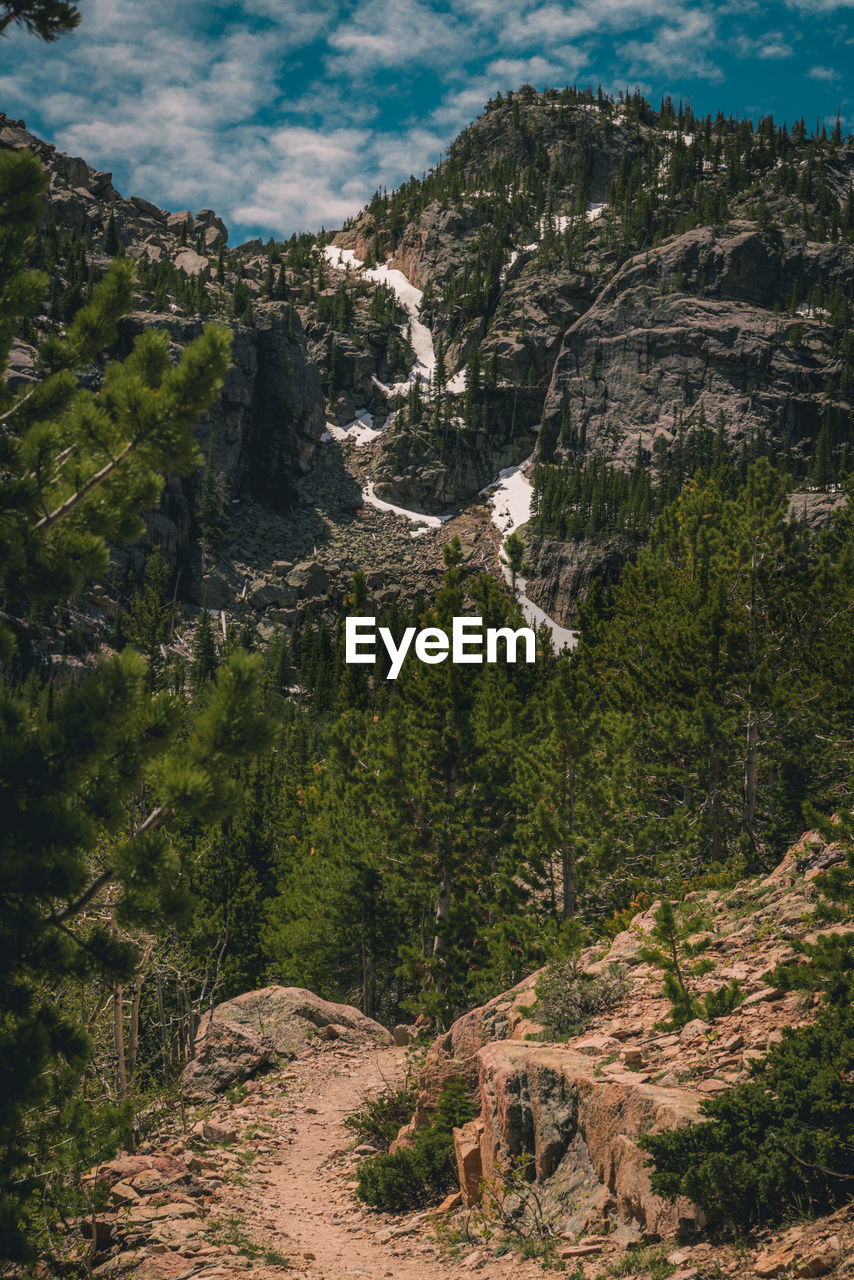 Mountain view, rocky mountains, colorado.