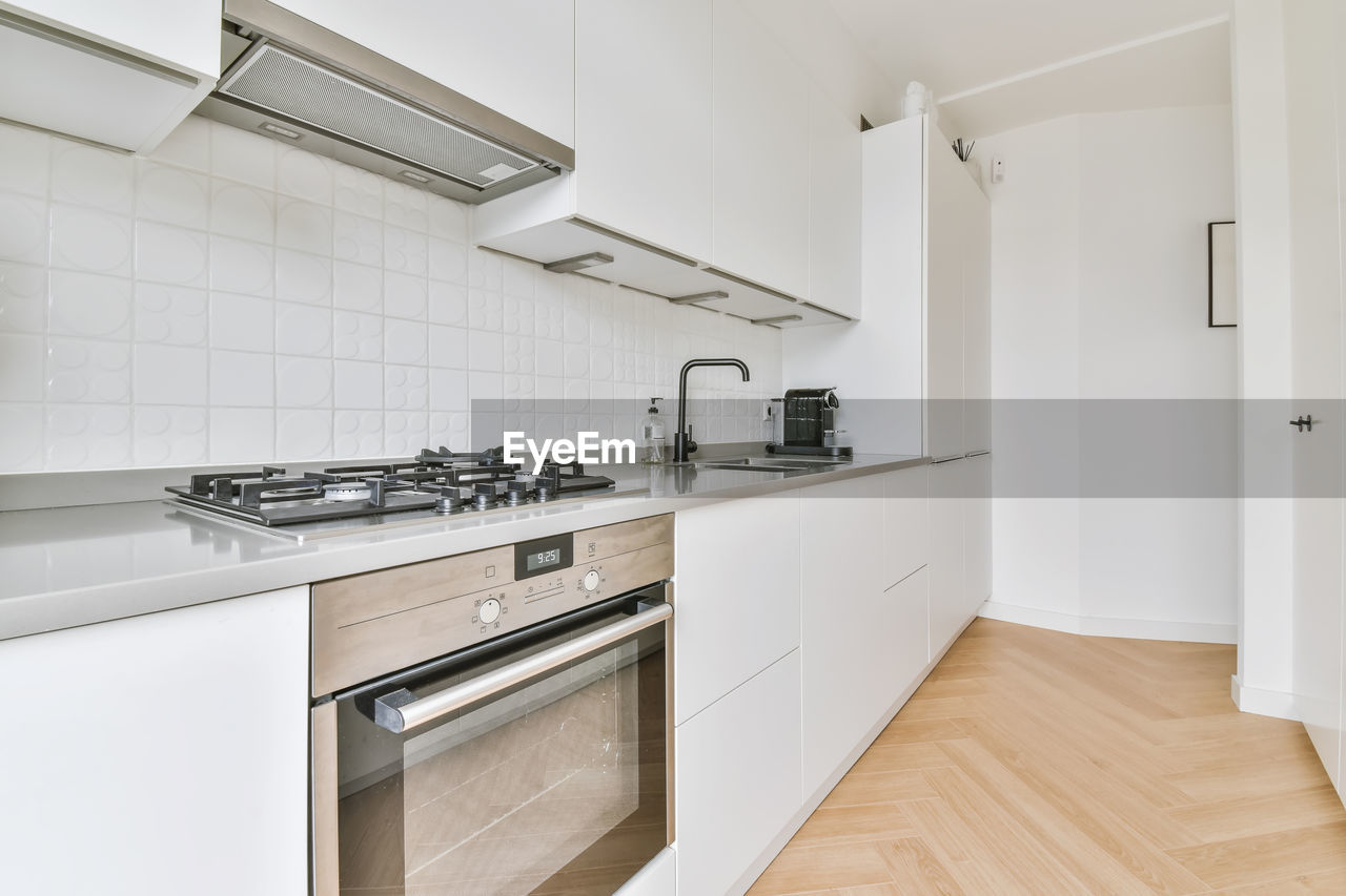 Interior of kitchen