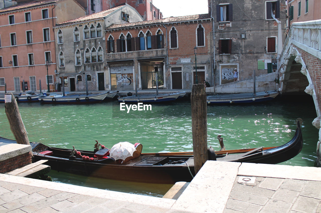 BOATS IN CANAL