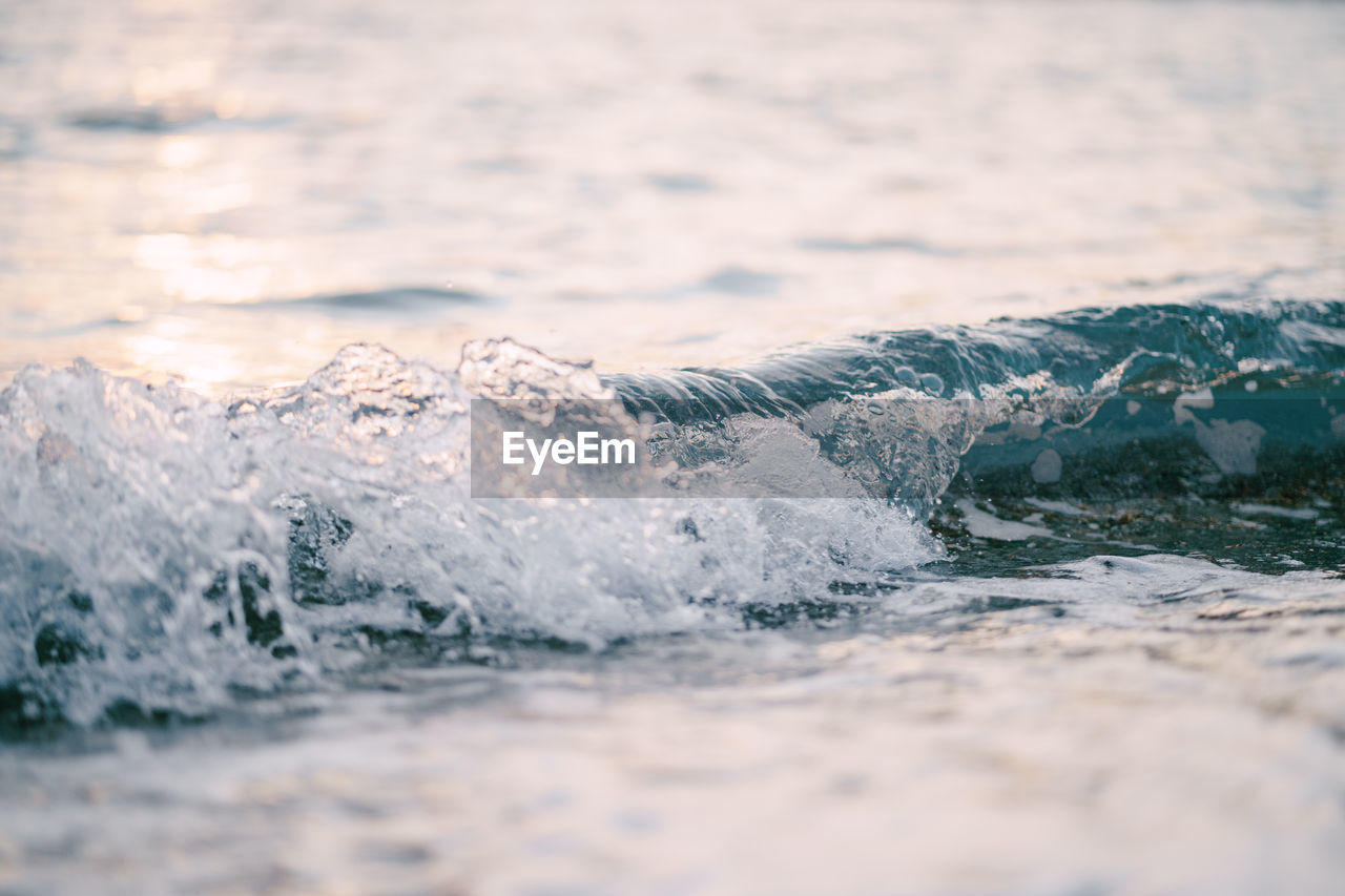 Close-up of sea wave