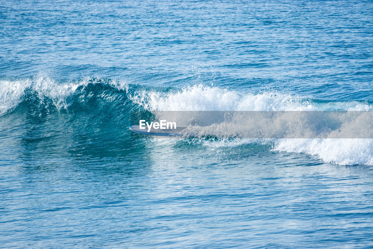 SCENIC VIEW OF SEA WAVES SWIMMING