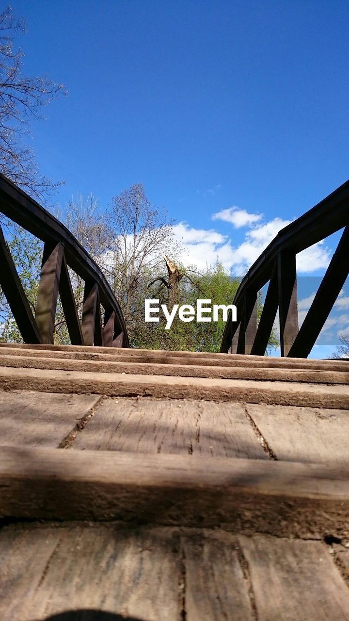 LOW ANGLE VIEW OF BRIDGE AGAINST SKY