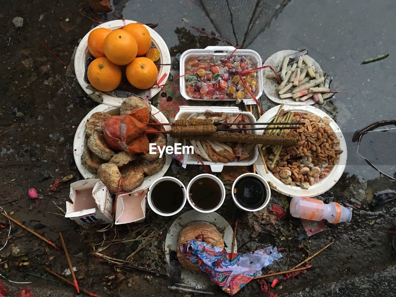 HIGH ANGLE VIEW OF FRUITS ON TREE