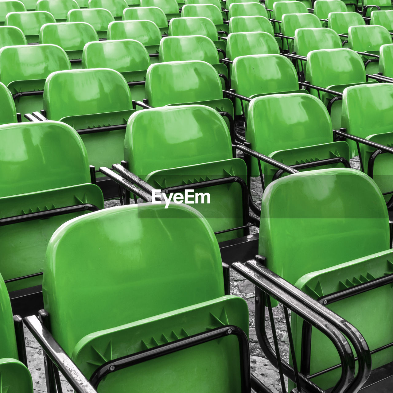 FULL FRAME SHOT OF EMPTY SEATS