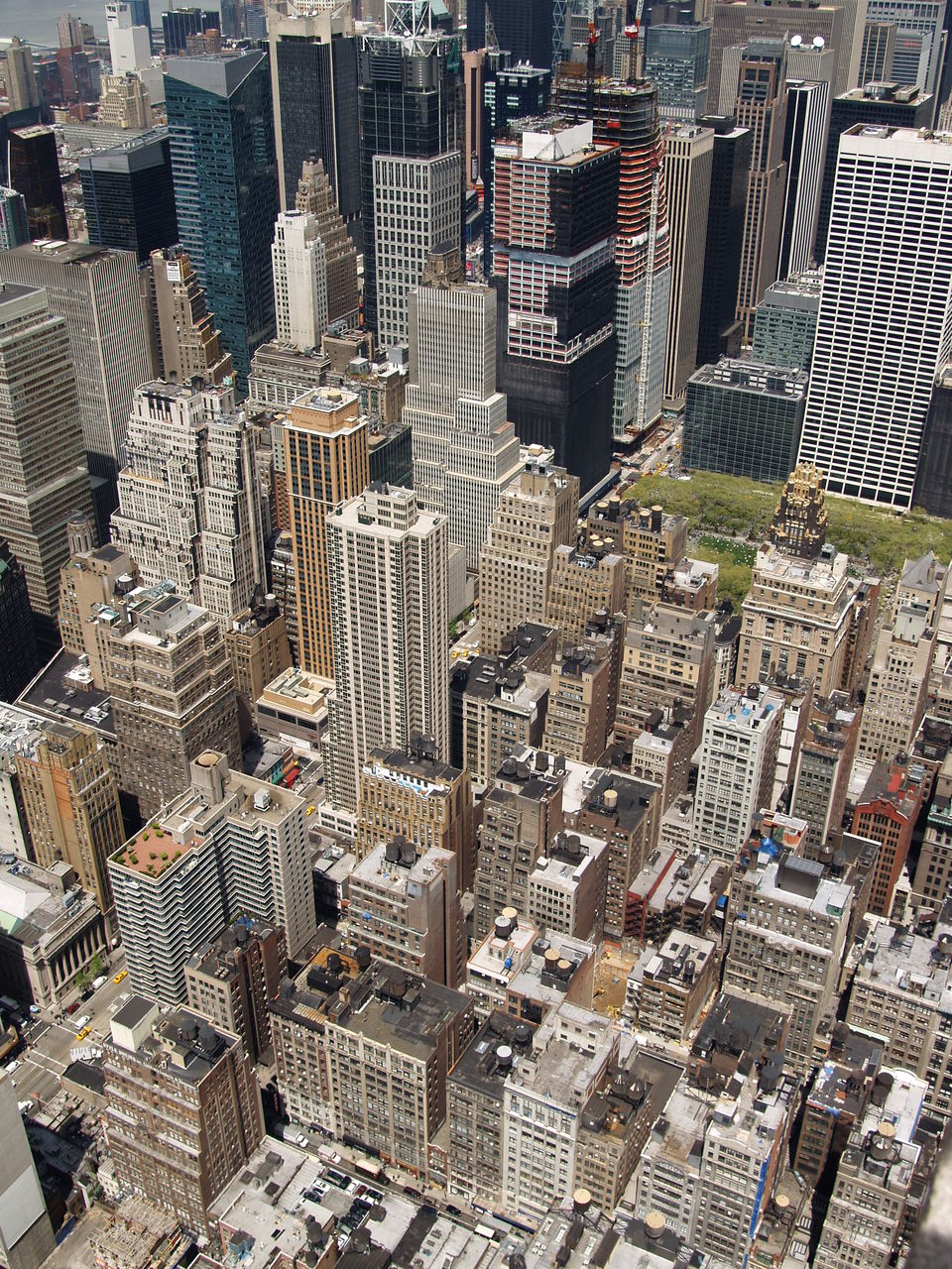 Aerial view of new york