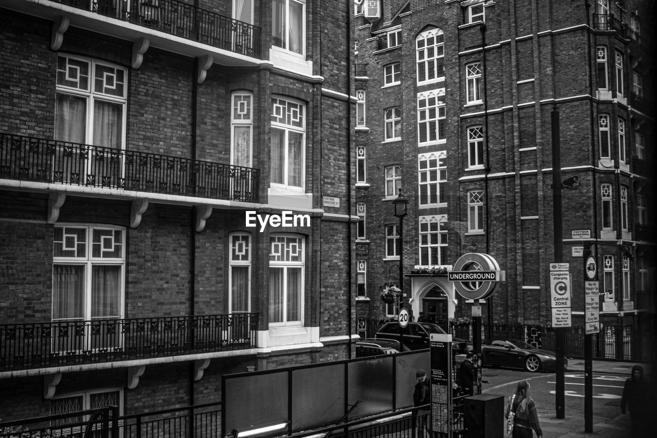 Black and white in central west london