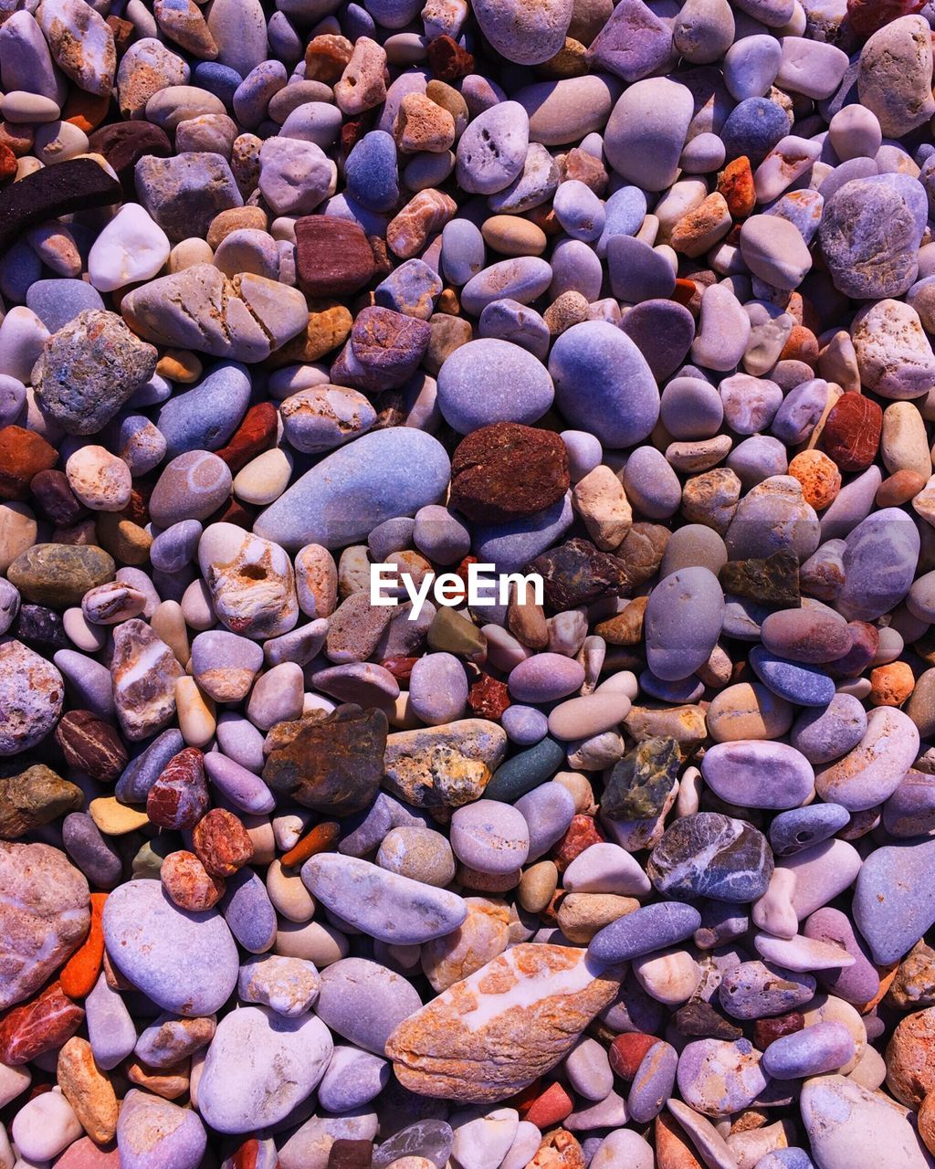 Detail shot of pebbles