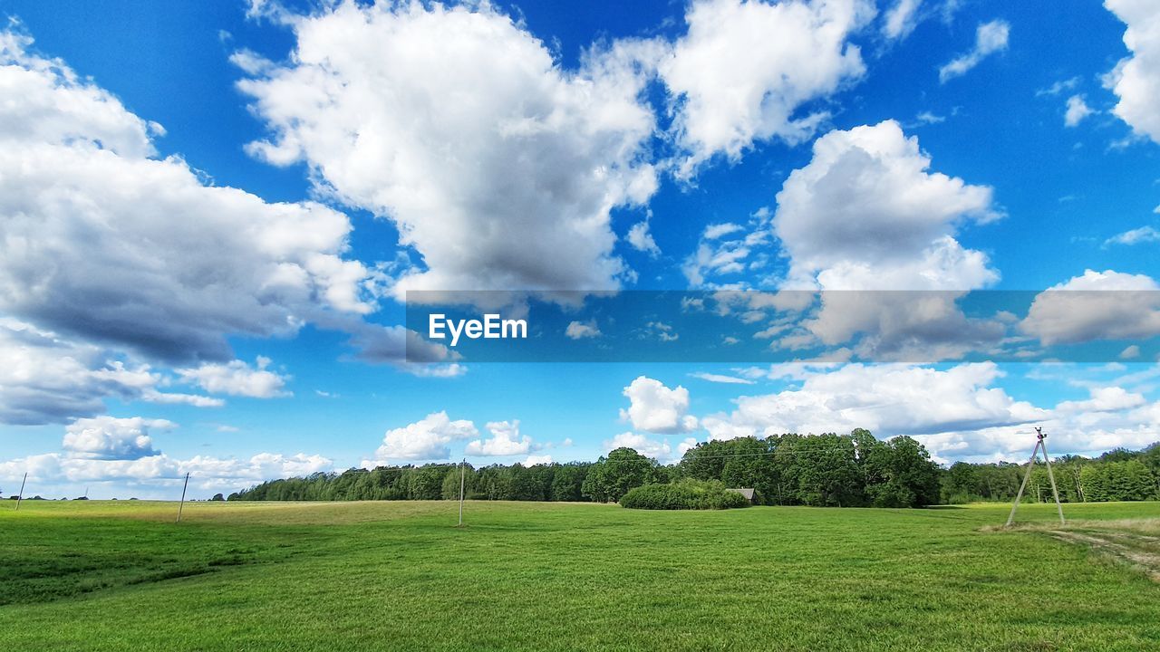 SCENIC VIEW OF LAND AGAINST SKY