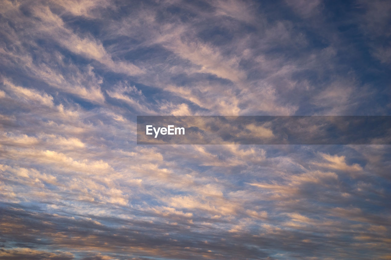 LOW ANGLE VIEW OF CLOUDS IN SKY