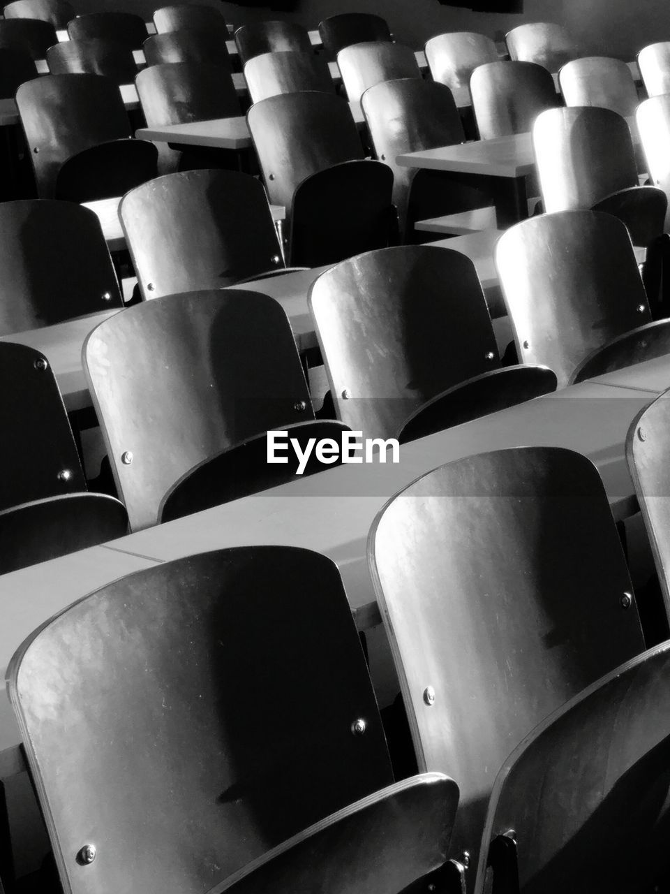 FULL FRAME SHOT OF CHAIRS IN STADIUM