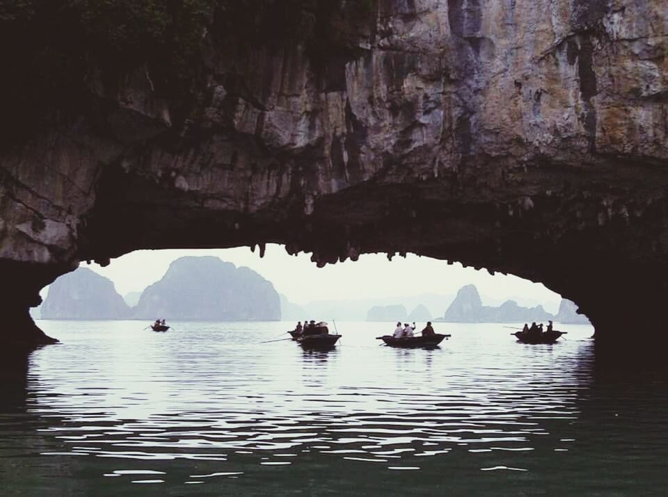 BOATS IN SEA