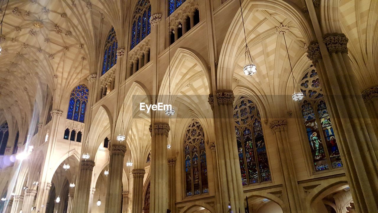 INTERIOR OF CHURCH