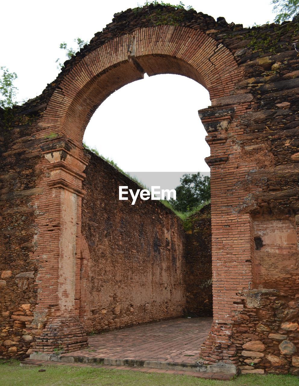 Low angle view of historical building