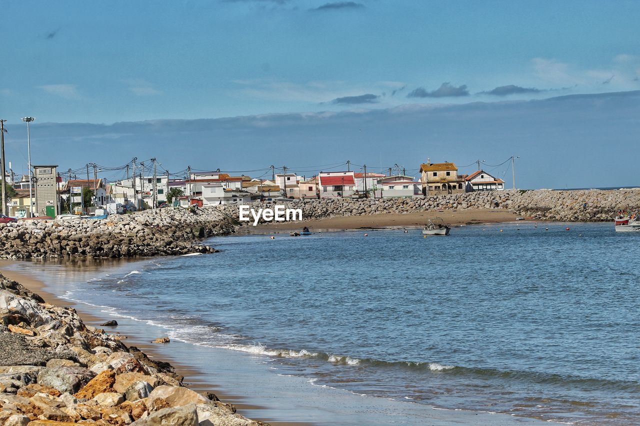 PANORAMIC VIEW OF SEA AGAINST SKY