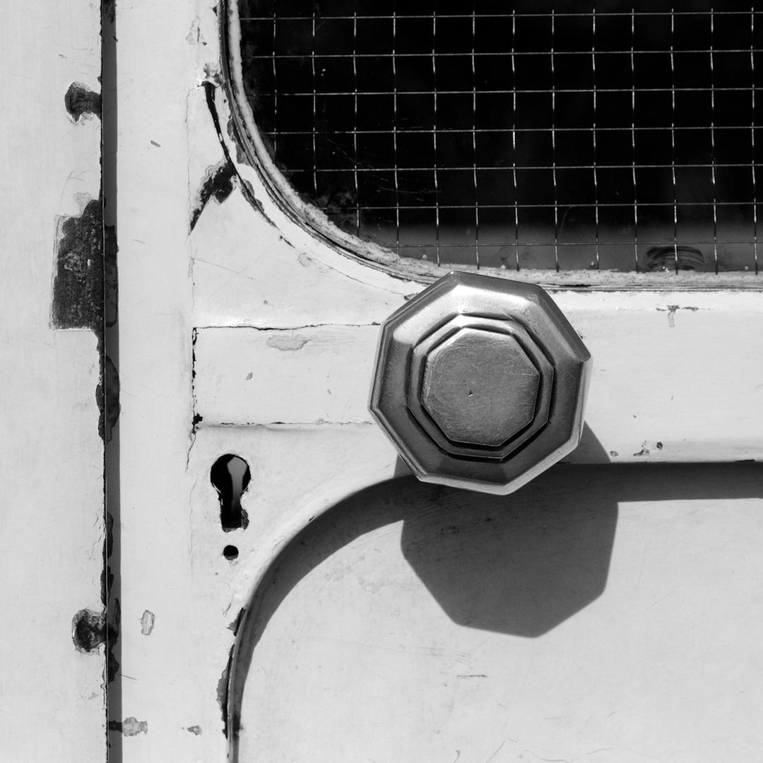 Close-up of doorknob