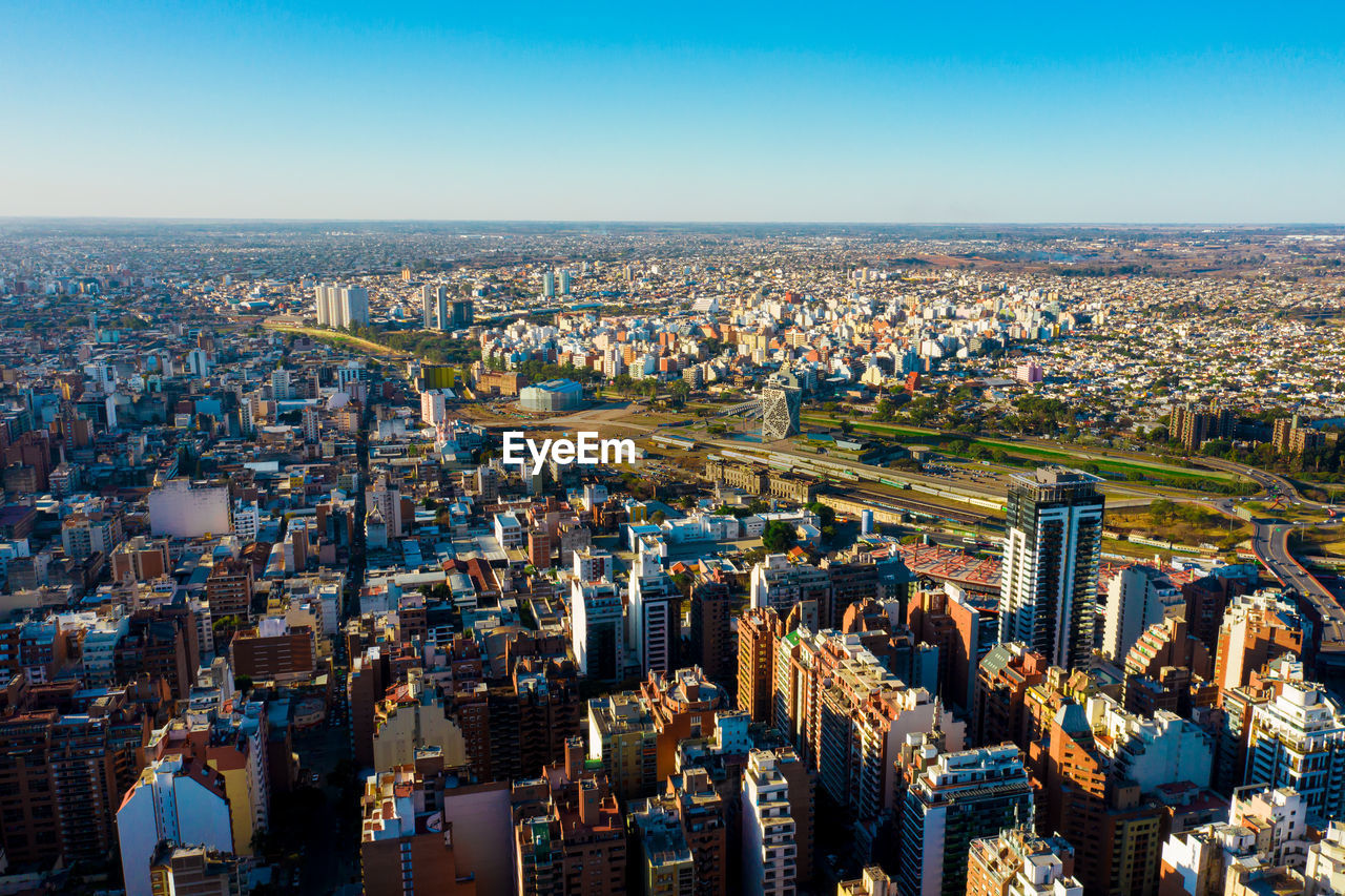 Aerial view of cityscape