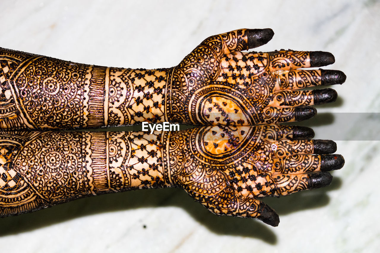 Bride mehendi