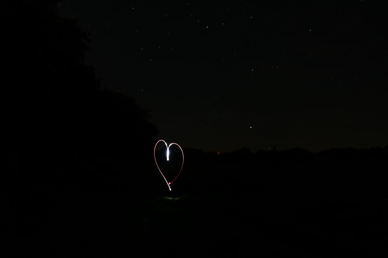 LOW ANGLE VIEW OF SILHOUETTE BALLOONS AGAINST SKY