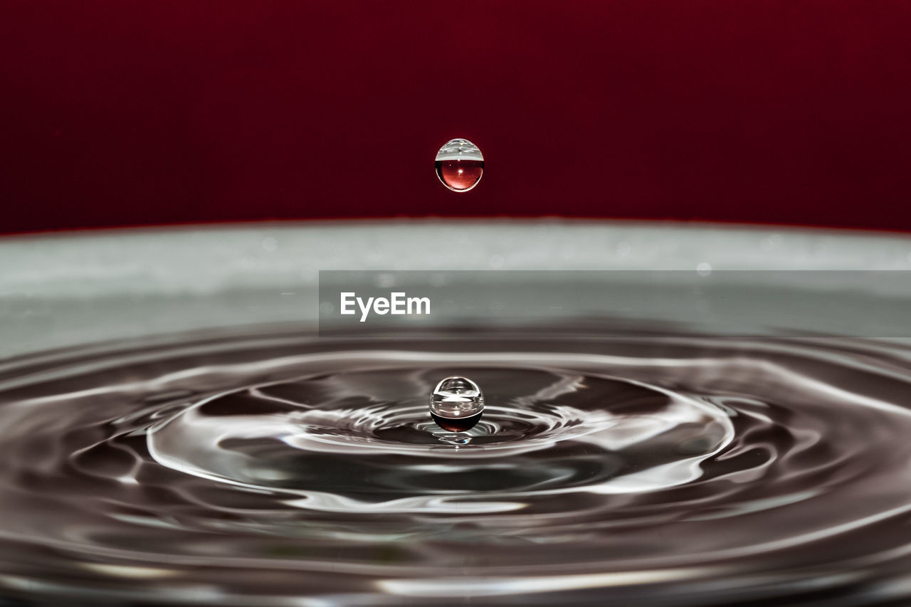 Close-up of water drop