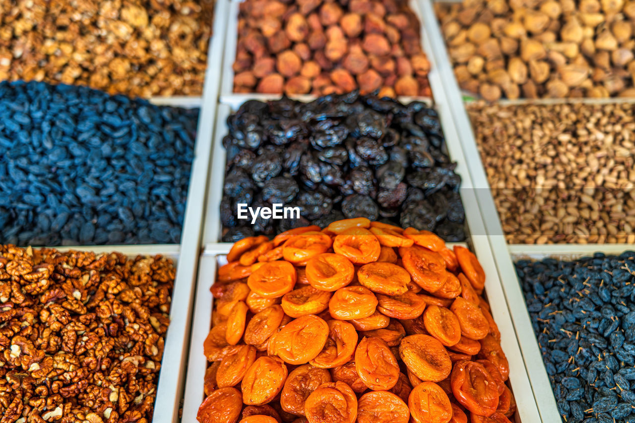 close-up of food for sale at market