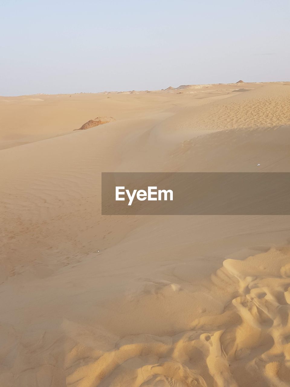 SCENIC VIEW OF SAND DUNES AGAINST SKY