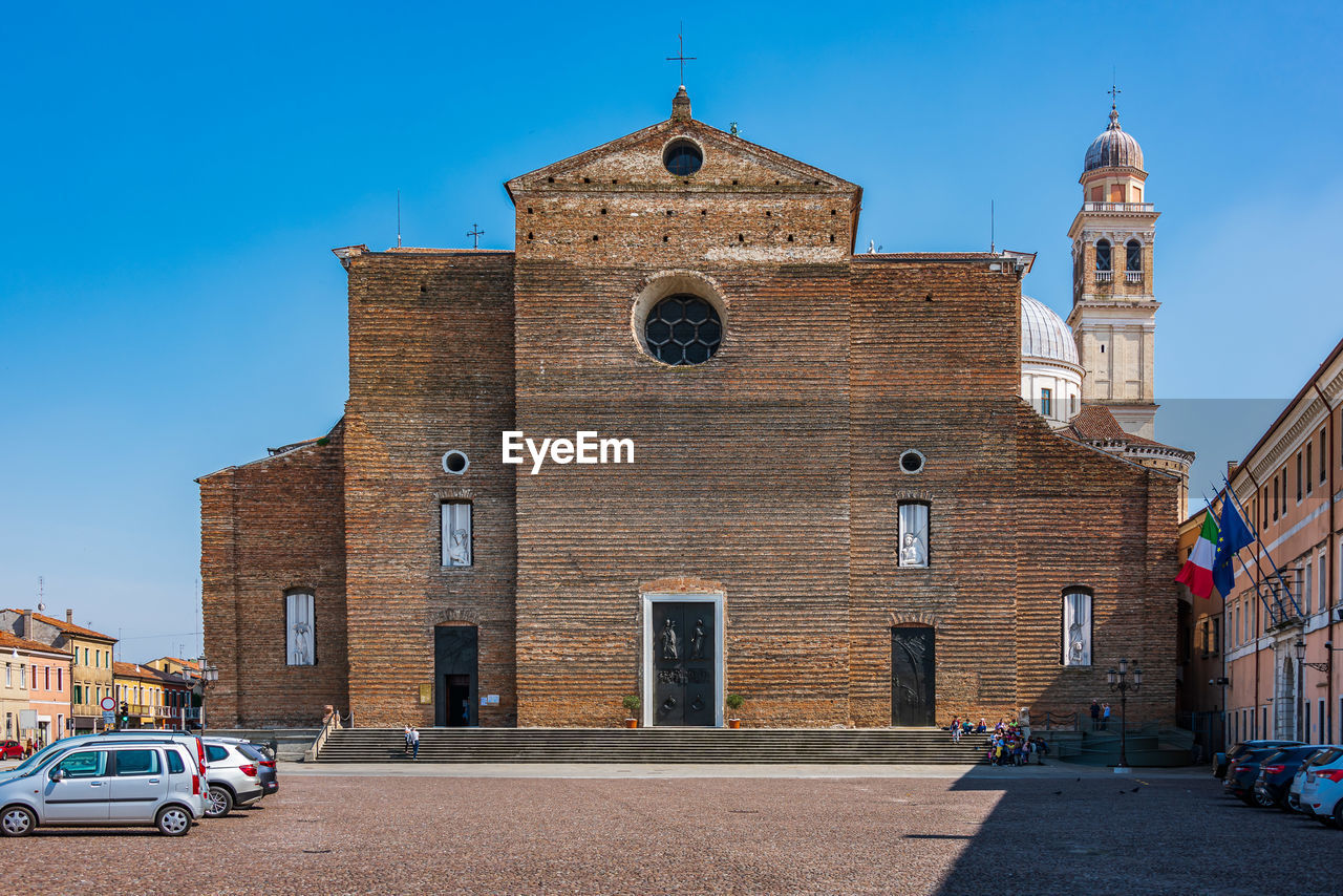 The abbey of santa giustina is a 10th-century benedictine abbey complex located  in central padua