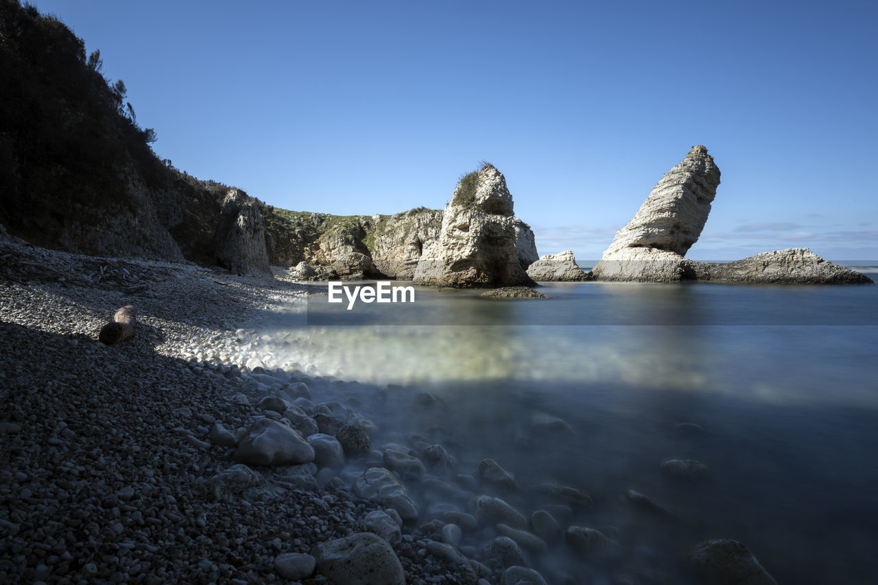 PANORAMIC SHOT OF SEA AGAINST SKY