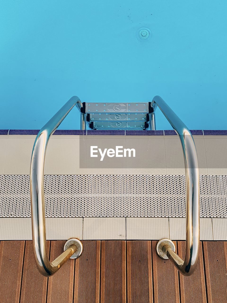 Stairs to swimming pool