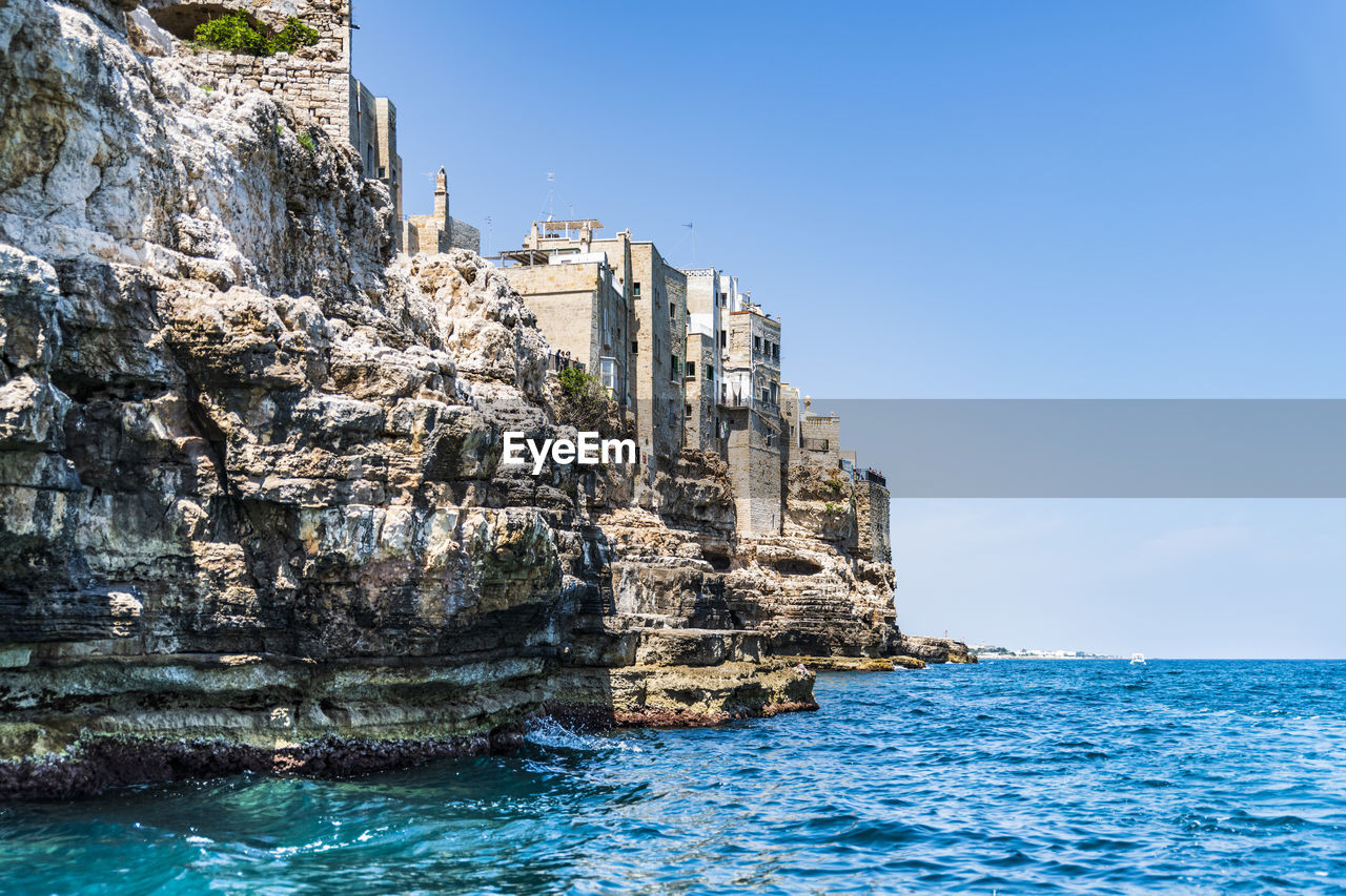 SCENIC VIEW OF SEA AGAINST BLUE SKY