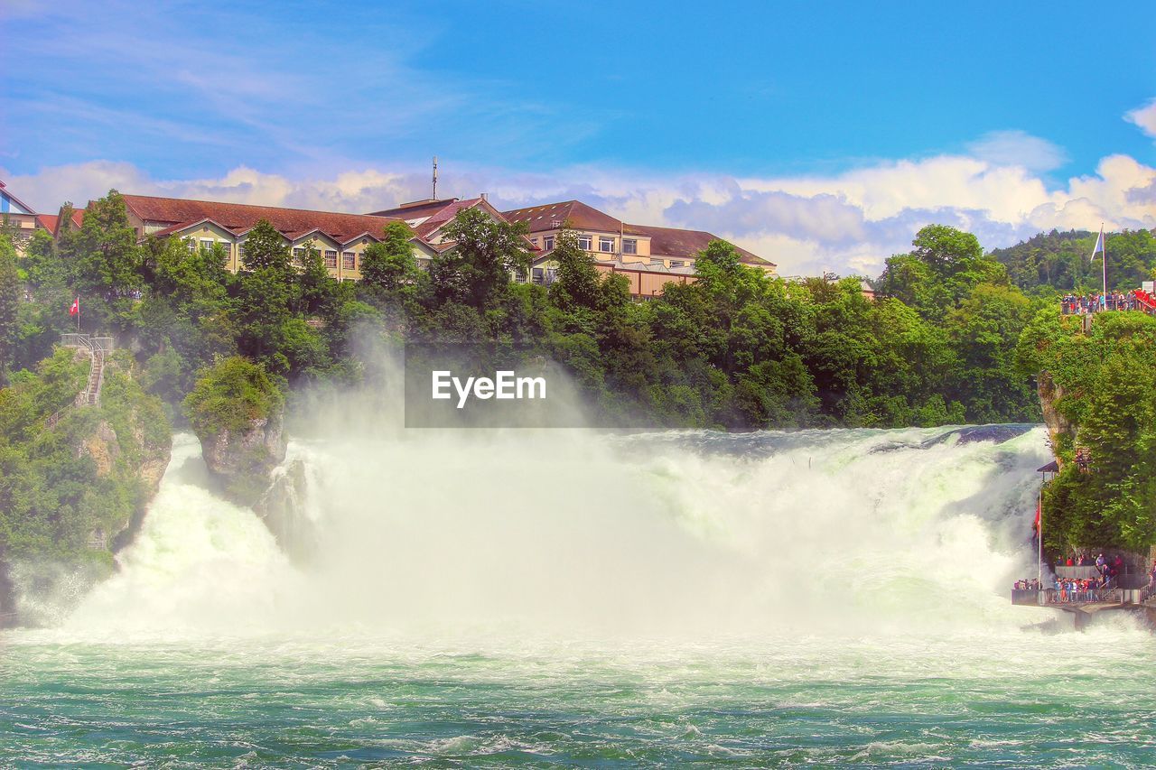 VIEW OF WATERFALL