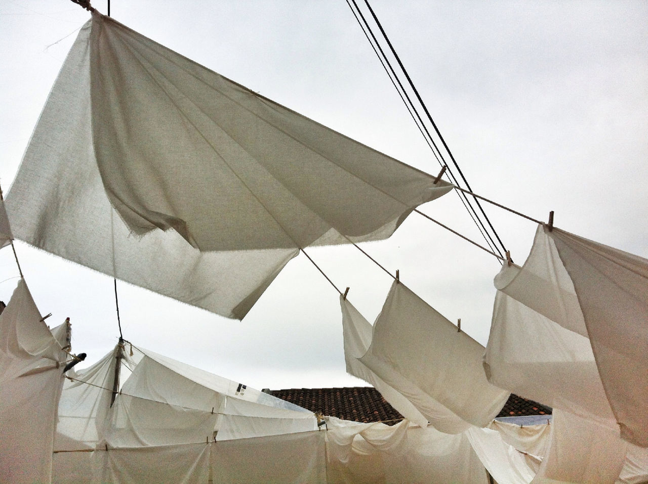 Drying textiles