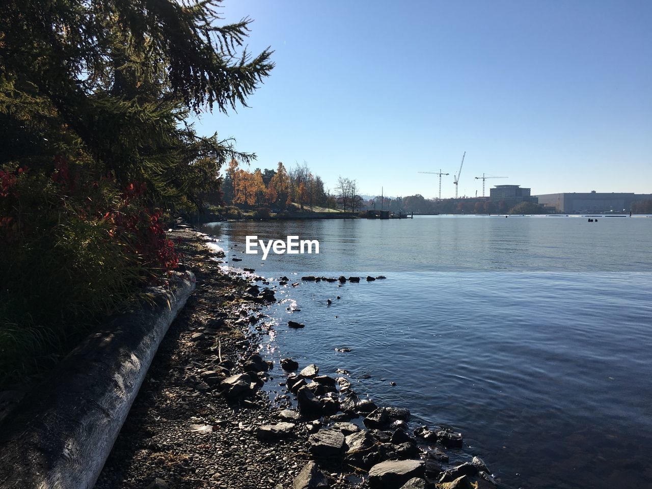 VIEW OF RIVER AGAINST SKY