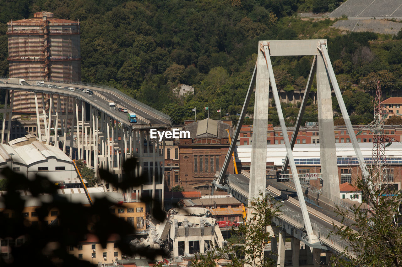 Ponte parodi - genova - italy bridge collapse