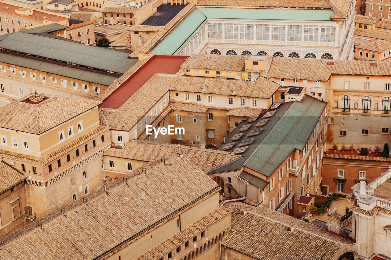 The vatican from a birds eye view.
