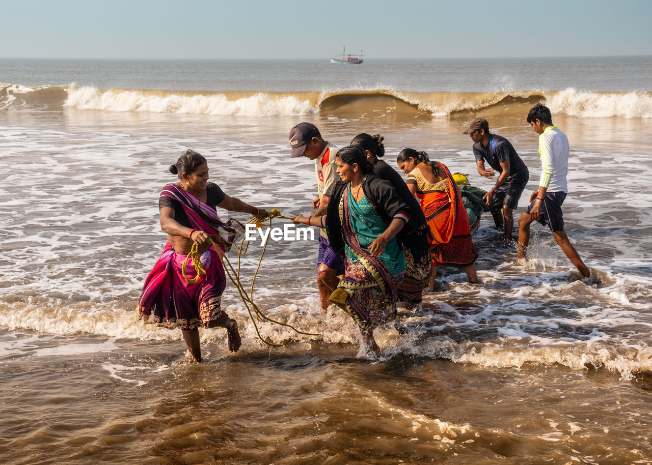 PEOPLE AT BEACH