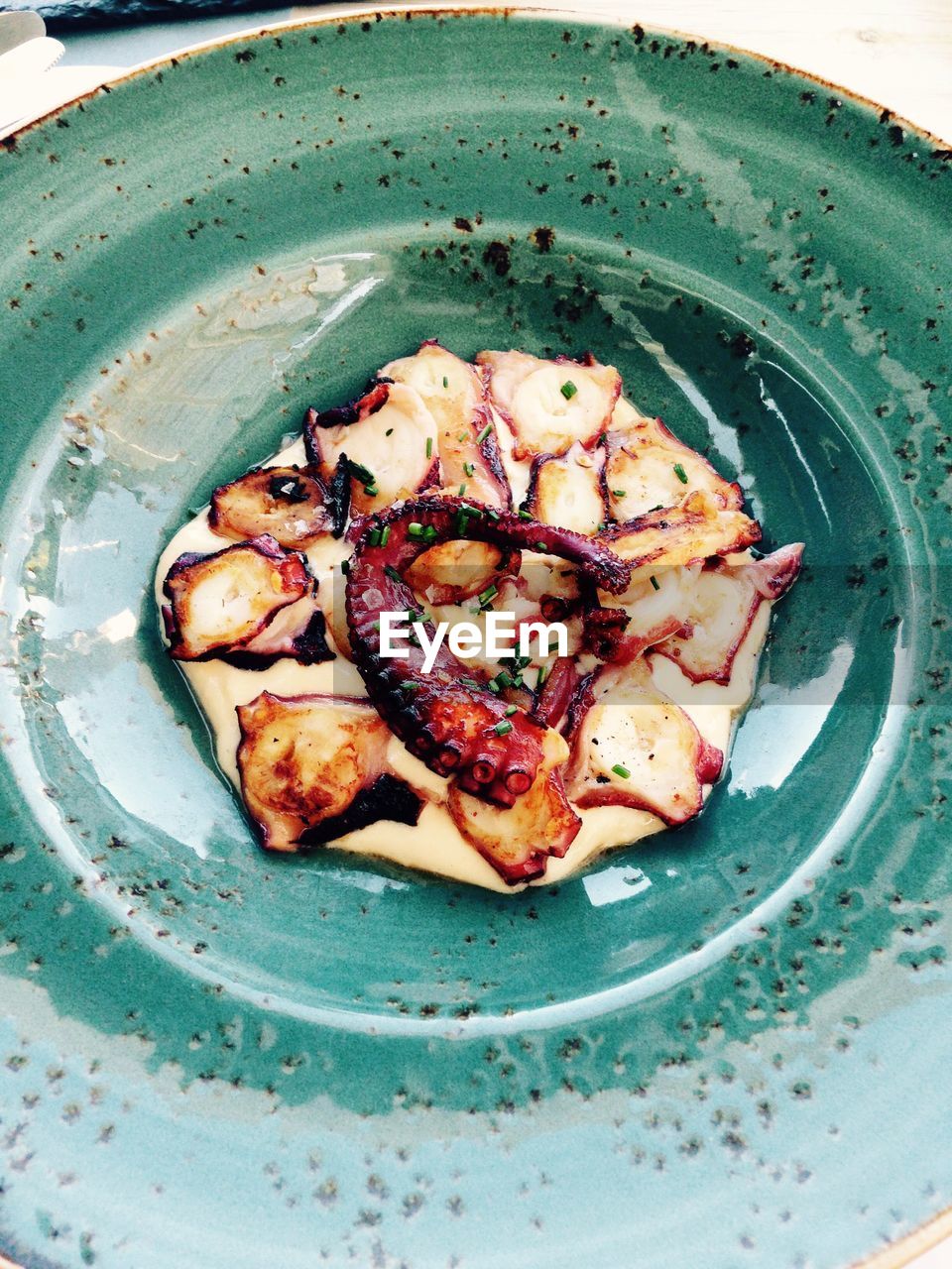 Close-up of seafood in bowl