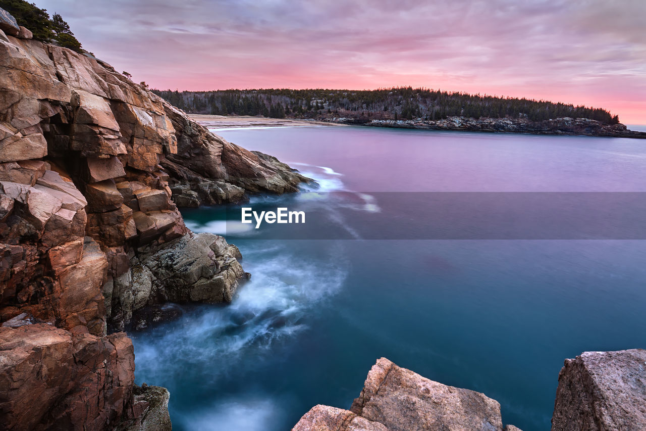 Panoramic view of sea against sky