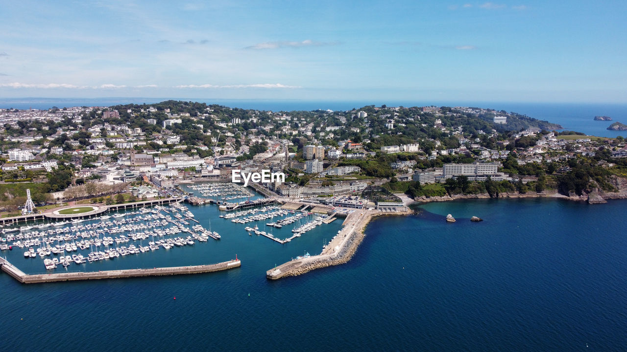 Torquay marina and harbour