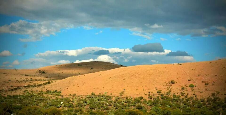 SCENIC VIEW OF LANDSCAPE AGAINST CLOUDY SKY