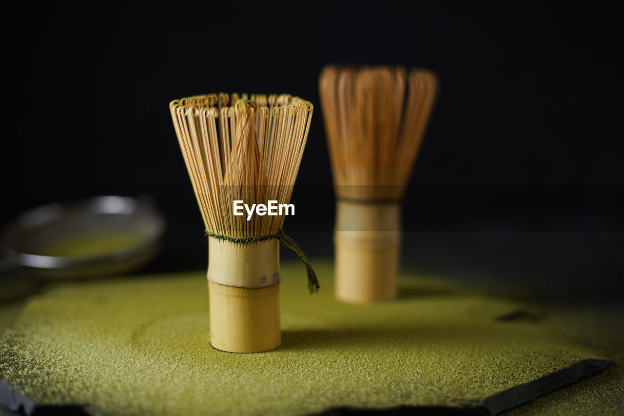 close-up of gavel on floor