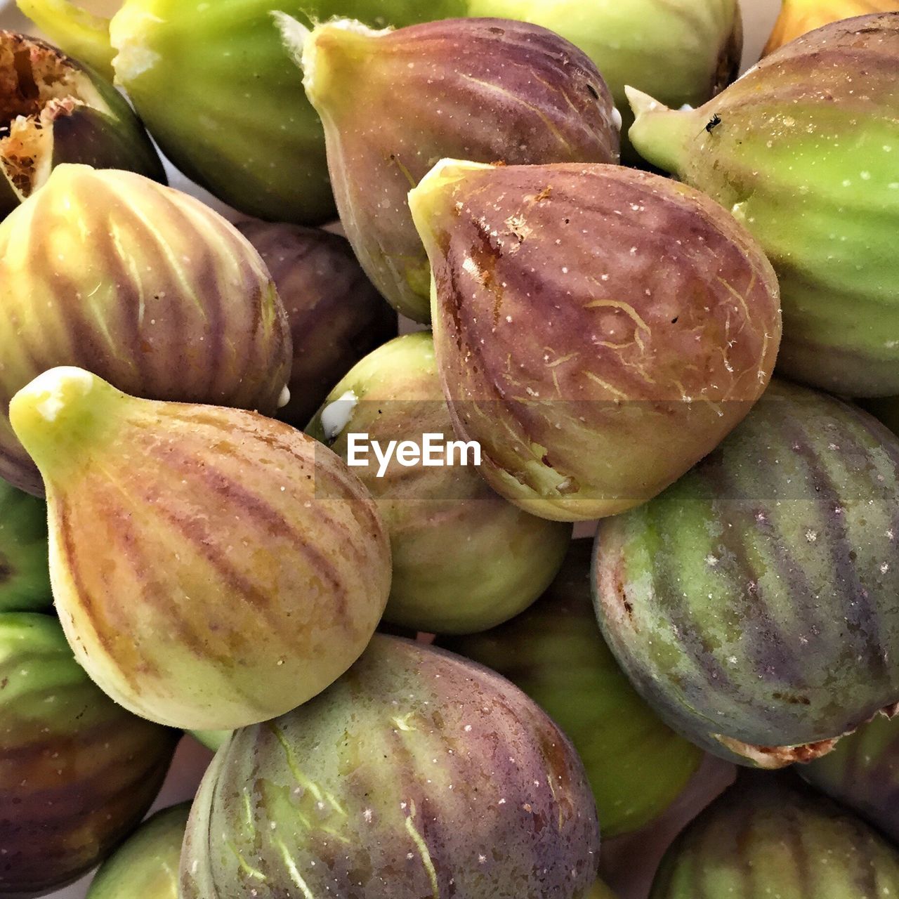 Full frame shot of figs at market stall