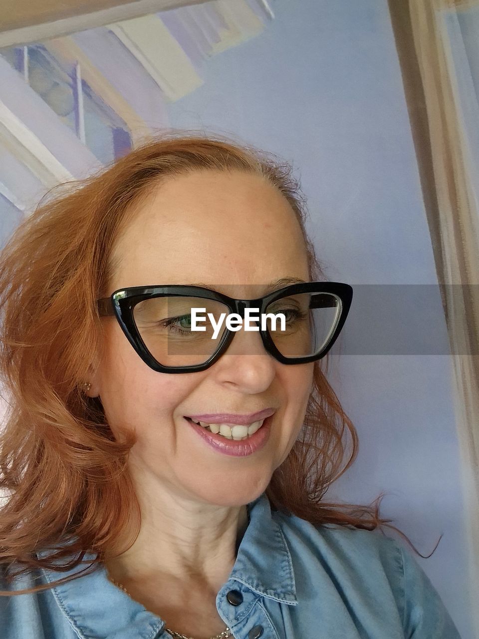 glasses, adult, vision care, one person, eyeglasses, women, smiling, young adult, human hair, portrait, lying down, indoors, happiness, blond hair, relaxation, human face, lifestyles, headshot, hairstyle, eyewear, long hair, skin, technology, leisure activity, high angle view, cheerful, emotion, brown hair, enjoyment, female, fashion, person, fun, listening, furniture, human head, eyes closed, headphones, teeth, wireless technology, casual clothing, human eye